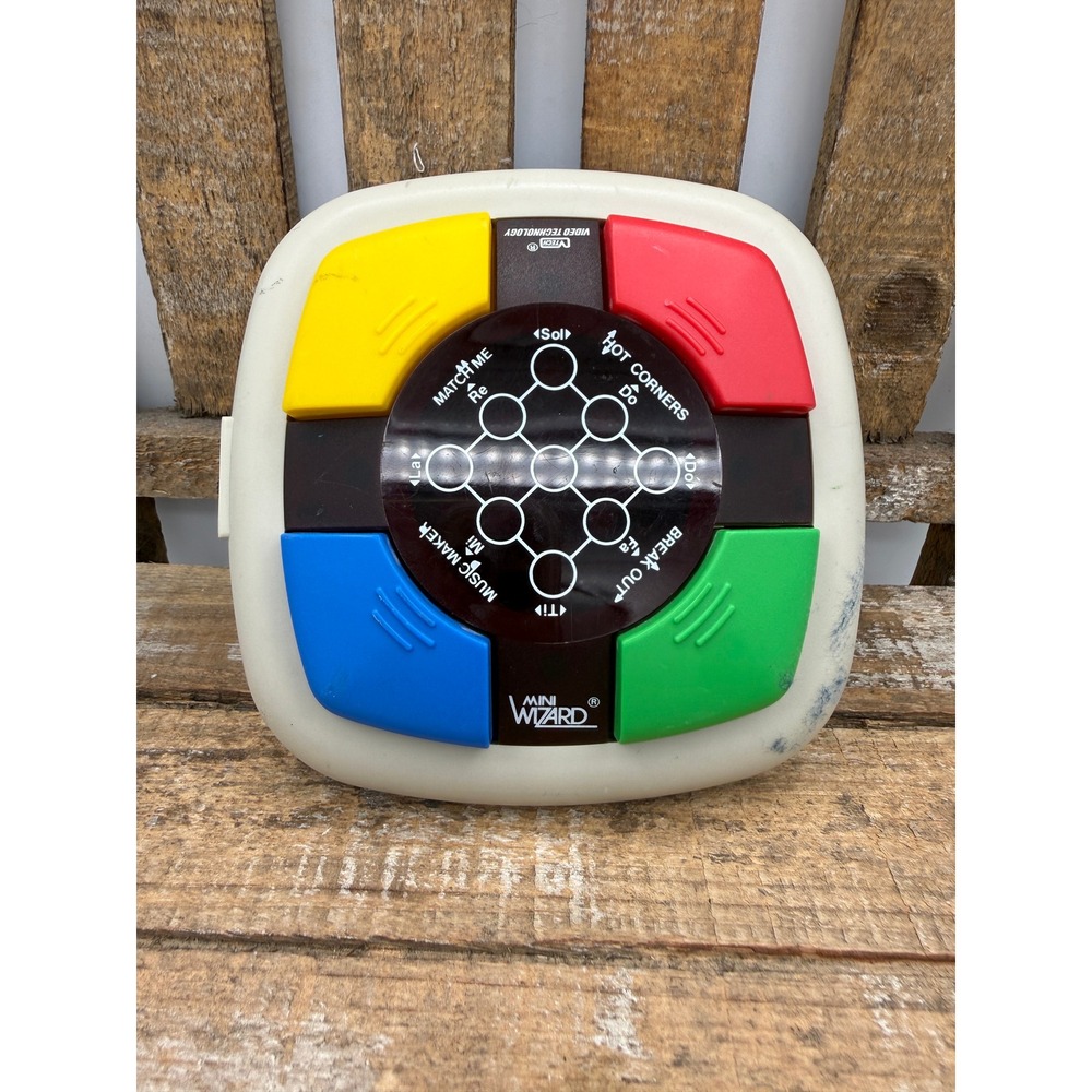VTech Mini Wizard Electronic Game Unisex OS Multicolor Good Vintage 1987 Retro
